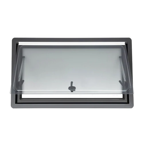 PSUFURV RV Caravan Camper Trailer External Push Window 900x500MM Trailer Extrapolated Ventilation Window with Angle Adjustable RV Caravan Camper Windows Replacement for Caravans, Campers, Trailers