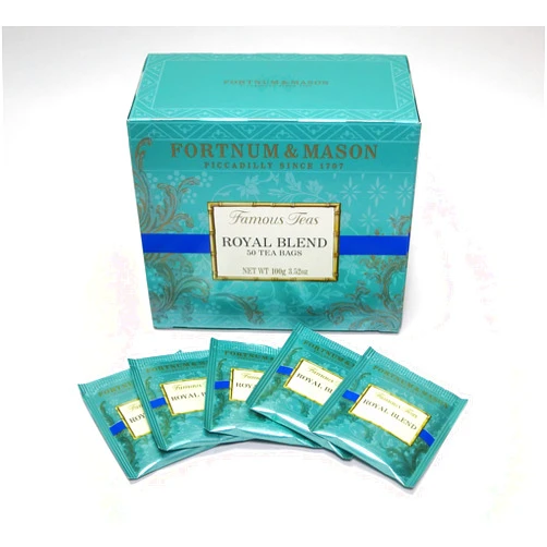 Fortnum & Mason Fortnum and Mason, Royal Blend 50 Count Tea Bags (1 Pack)