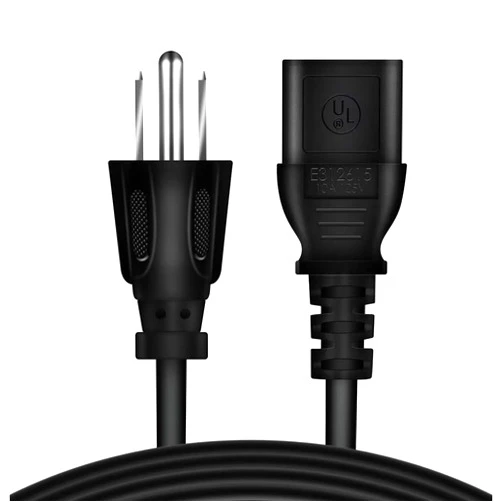 MDCGPower 6ft/1.8m UL Listed AC in Power Cord Outlet Plug Lead Compatible with Mediasonic ProRaid H8R2-SU3S2 8 Bay 3.5 SATA External Hard Drive HDD Enclosure