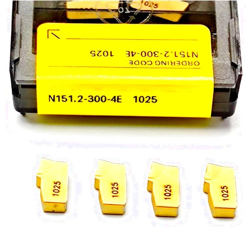 SPCCGG 10pcs N151.2-300-4E N151.2-200-4E N151.2-400-4E 1025 1125 Single Head Slotted Cut 2mm 3mm 4mm Metal Turning Tools N151.2 Cutting(N151.2-200-4E 1125)
