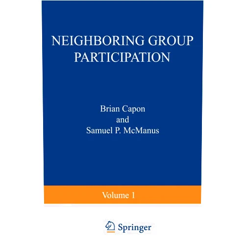 Brian Capon Neighboring Group Participation: Volume 1 Withdrawn