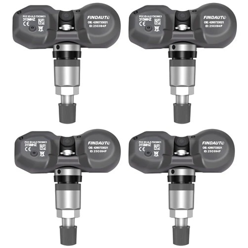 FINDAUTO Replacement for Tire Sensor 315MHz Original Equipment Tire Pressure Monitoring System TPMS +for Lexus for Pontiac for Scion for Toyota Replaces 4260704010 4260706011 4Pack