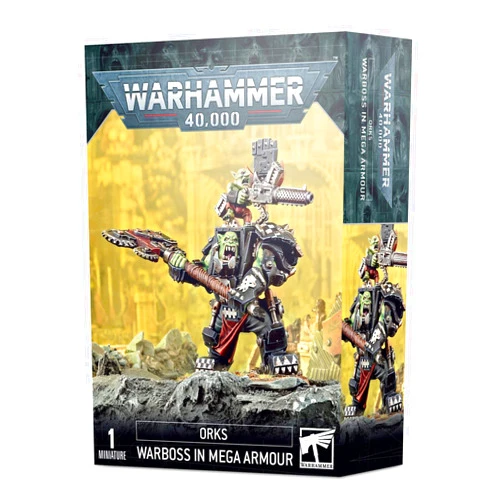 Games Workshop - Warhammer 40,000 - Orks: Ork Warboss in Mega Armour