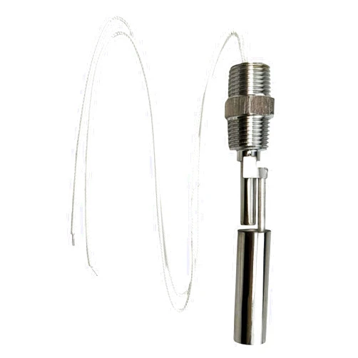 Flylin Stainless Steel Liquid Level Sensor, 1/2 NPT Male Thread Side Mount Horizontal Liquid Float Switch, DC 0-110V Water Level Sensor Switch for Aquariums Tank/Fish/Hydroponics Pool