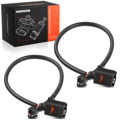 A-Premium Disc Brake Pad Wear Sensors Compatible with Volkswagen Touareg 2011-2015 Porsche Cayenne Panamera Front Driver and Passenger Side 2-PC Set