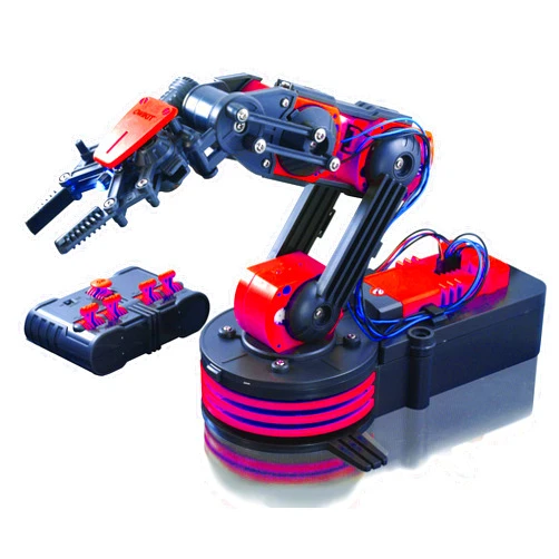 OWI Inc Robotic Arm Edge Wireless Remote Control Interface | No Soldering Required | Extensive Range of Motion on All Pivot Points | Added Searchlight Feature | Lift 100 Grams
