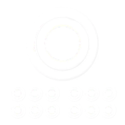 Parmida LED Technologies PARMIDA (12 Pack) 5/6 Inch Dimmable LED Disk Light Surface Flush Mount 15W, UL Listed, Recessed Retrofit Ceiling Disc Lights, Energy Star, Installs into Junction Box Or Recessed Can,1050lm - 5000K
