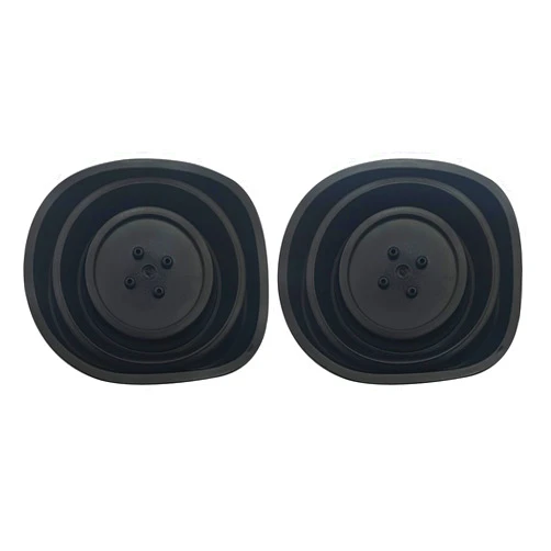 GolTHd 2 PCS Headlight Car Forward Light Dust Cover, Rubber Waterproof Sealing Extension Cover, Upgrade Headlight Protective cover, Universal Car Accessories