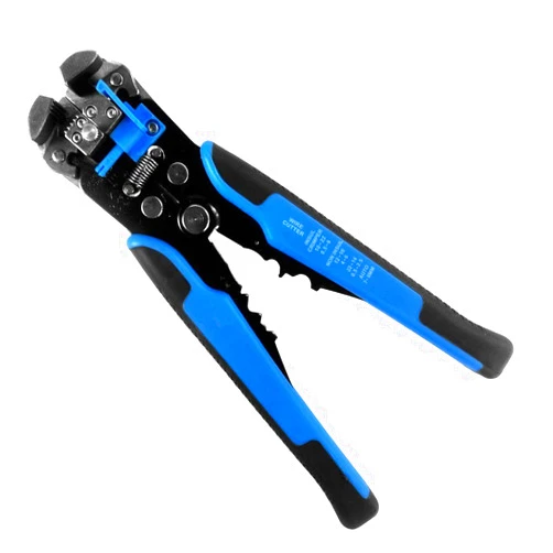 Mofail Wire Stripper,Wire Stripping Tool 8-Inch Self-adjusting Cable Stripper (blue)