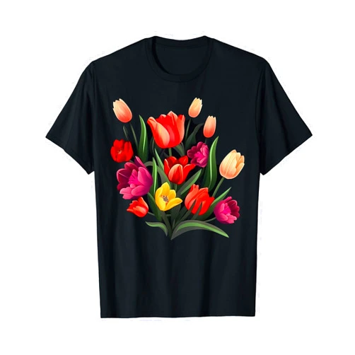 Tulip flower for Tulip women and men Bouquet of Tulips on Tulip flowers T-Shirt