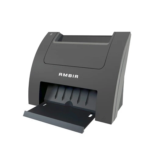 Ambir Business Card Scanner PS670ST-BCS High Speed Single Sided Vertical USB Powered Business Card Scanner with AmbirScan Business Card for Windows PC