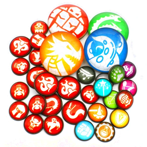 Dahan Dice D&D and TRPG Token Set for Dungeons and Dragons (Standard Set)