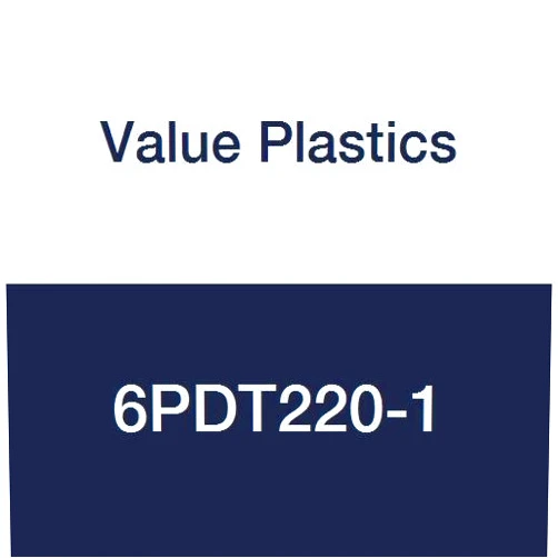 Small Parts Value Plastics 6PDT220-1 Six-port Double T Style Manifold with 200 series Barbs for 3/32
