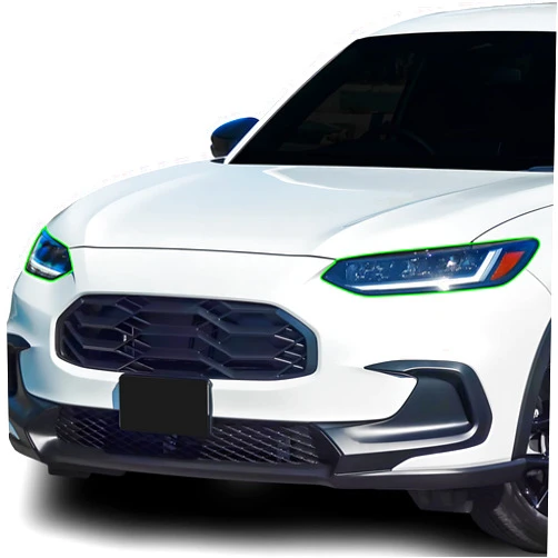 BOGAR TECH DESIGNS Full Headlight Head Light PPF Film Kit Compatible with Honda HR-V 2023+, Clear Bra