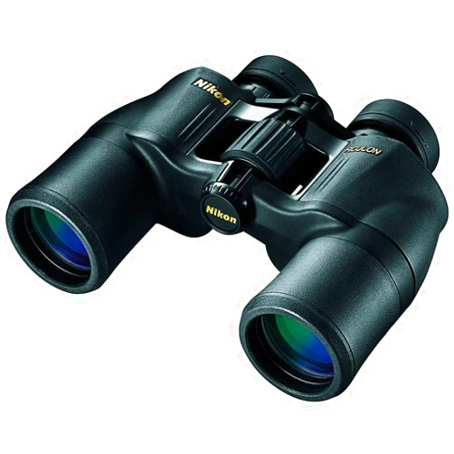 Nikon ACULON A211 10x50 Binocular | Multilayer coating, Porro prism Binocular with turn and slide eyecups, Tripod Adaptable | Official Nikon USA Model