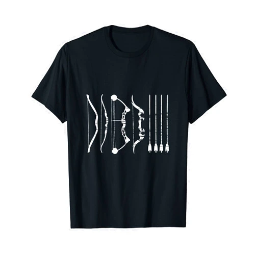 Archer Archery Sports Bowhunter Hunting Gift Types Of Bows Arrows Compound Bow Arrow Hunter Bowman T-Shirt