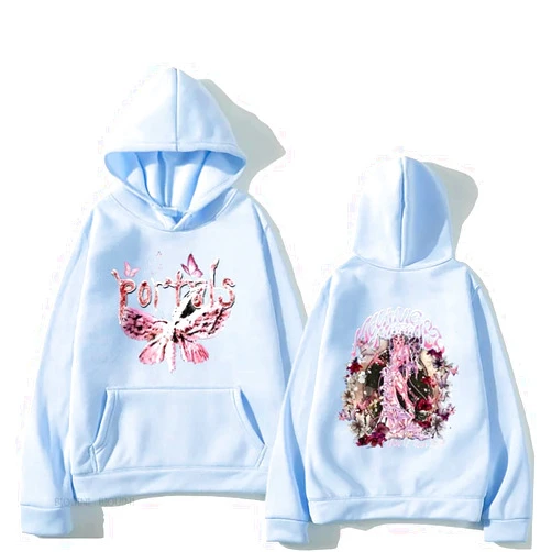 Qiaozai Unisex M-elanie Martinez Hoodie Pullover Sweatshirt Longsleeve Casual Tops 3D Hooded Sweatshirt