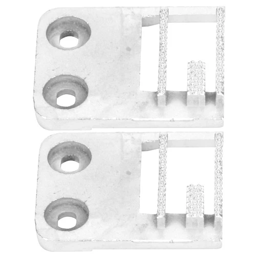 XJBKJUTT Multi Functional E Shaped Sewing Machine Feed Dog 2Pcs Set with Needle Plate for Enhanced Performance Sewing Machine Accessory 735081004