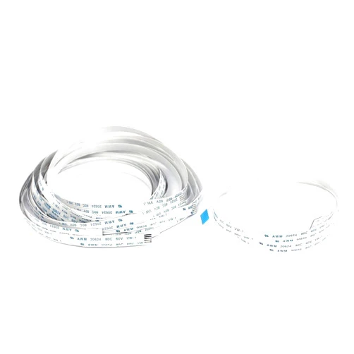 Fuxell 10Pcs 1.0 mm Pitch 5 Pin Flexible Flat Ribbon Cable Fpc Ffc Connect Wire 550 mm