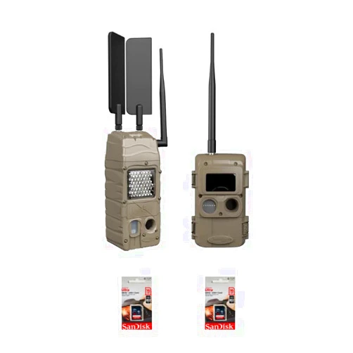 Cuddelink Cuddeback 1 Model G-5109 Cellular Camera Powered by Verizon 1 Long Range IR Camera L Series 2 16GB SD Cards New
