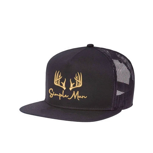 The Goozler Simple Man Outdoors Unisex Adjustable Snap Back Embroidered Hat Mens Womens Hunting Fishing Cap