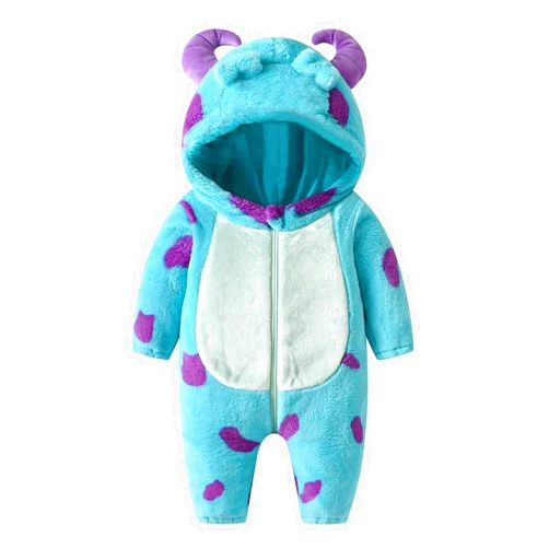 Eadrioss Cute Animal Costume for Toddler Baby Girl Boy Halloween Costume Fuzzy Warm Fall Winter Clothes Halloween Gifts