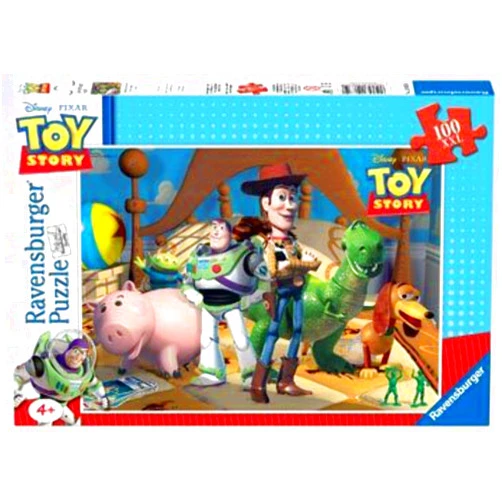 Ravensburger Disney Pixar: Toy Story 100-Piece Jigsaw Puzzle for Kids - Unique Puzzle Pieces for Frustration-Free Fun | Enhances Concentration and Creativity | Ideal Gift for Boys and Girls
