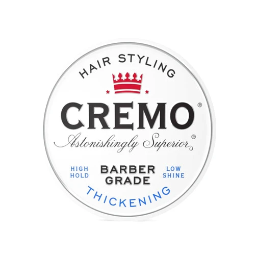 Cremo Hair Styling Barber Grade Texture, High Hold, Low Shine
