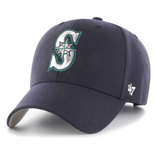 47 MLB Team Color Primary Logo MVP Adjustable Hat, Adult One Size Fits All
