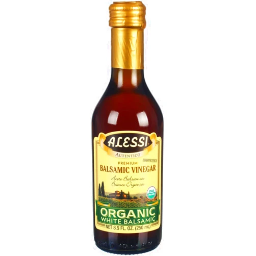 Alessi Vinegar Balsamic White, 8.5 Oz (Pack of 6)