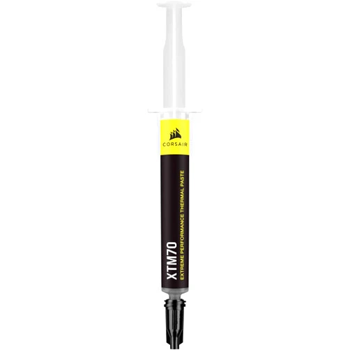 Corsair XTM70 Extreme Performance Thermal Paste, 3g for Intel & AMD Processors up to 250W+ TDP - Low Viscosity, Easy Application, Three Included Cleaning Wipes and Applicator Kit for Desktop