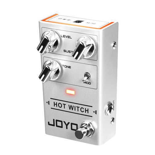 JOYO Fuzz Pedal Multiple Fuzz Effects Guitar Pedal for Electric Guitar from Modern to Vintage Classical Tone True Bypass (HOT WITCH R-25)