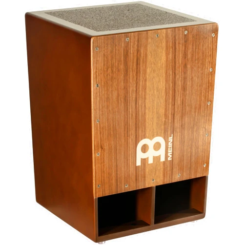 Meinl Percussion Meinl Jumbo Bass Subwoofer Cajon with Internal Snares - NOT MADE IN CHINA - Walnut Playing Surface, 2-YEAR WARRANTY (SUBCAJ5WN)