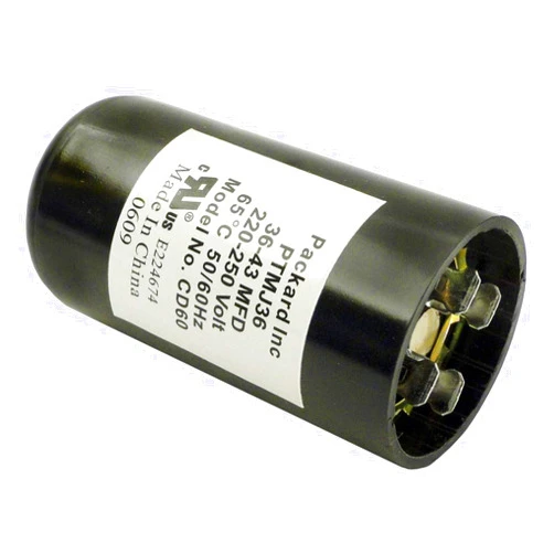 U.S. Seal Essex Group Capacitor Mfd 220V 36-43 BC-36M-250-S