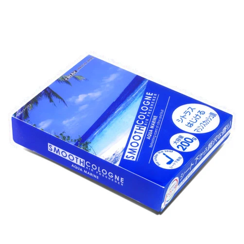 Auto Dynasty Smooth Cologne Gel Based Aqua Marine Scent Japanese Under-The-Car Air Refresher/Odor Eliminator Brick (Blue)