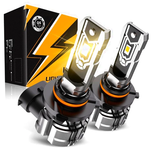 Auxbeam H10 9140 9145 Fog Lights, 10000LM 400% Brighter 9040 9045 Fog Light, 3000K Golden Yellow Strong Light Penetration, Super Bright Plug and Play