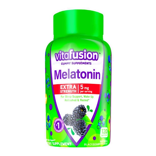 Vitafusion Extra Strength Melatonin Gummy Vitamins, 5mg, 120 ct Gummies