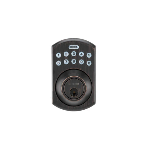 LockState OE-550DB-683 Residential WiFi Deadbolt in Tuscany Bronze
