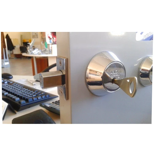 Abloy Protec deadbolt ME153 PROTEC/Single Cylinder w/Thumbturn/with 3 Keys and ID Card