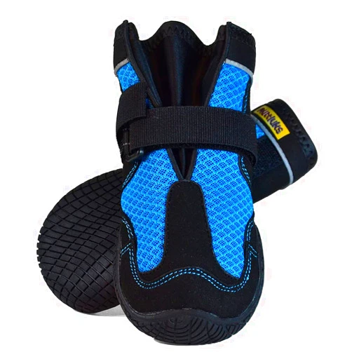 Muttluks, Mud Monsters All Terrain Rugged Summer Dog Boots with Rubber Soles for Hiking Running and Swimming - 2 Boots