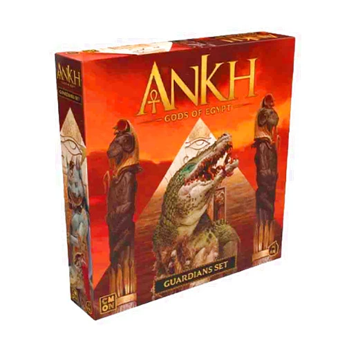 Asmodee CMON Ankh Gods of Egypt Board Game Guardians Expansion | Ancient Egyptian Mythology Game | Strategy Game for Adults and Teens | Ages 14+ | 2-5 Players | Average Playtime 90 Minutes | Made by CMON