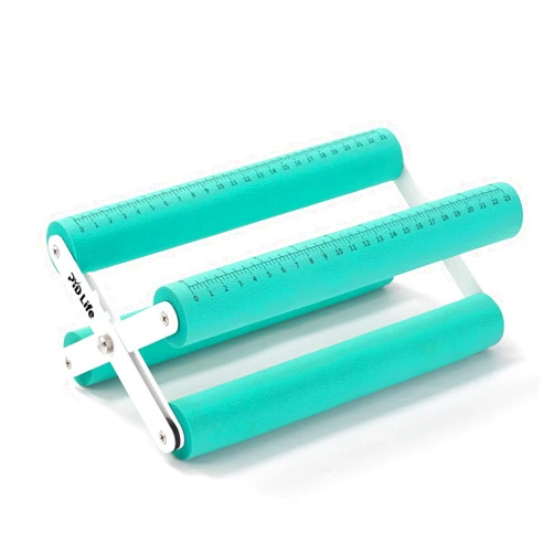 PYD Life Cup Tumbler Cradle Holder for Crafting Vinyl Application Mint Green with Foam Measurements 3 Adjustable Width for Tumblers Cups Mugs Bottles Epoxy Crafts