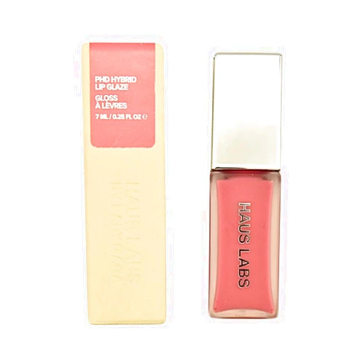Haus Laboratories Haus Labs PhD Hybrid Lip Glaze Plumping Gloss - Macaron - Cool Pink