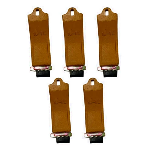 MOTTROL 5 pk 18TL 18S Bucket Digging Teeth w/ 18-20 PN Pin's & Rubber Locks