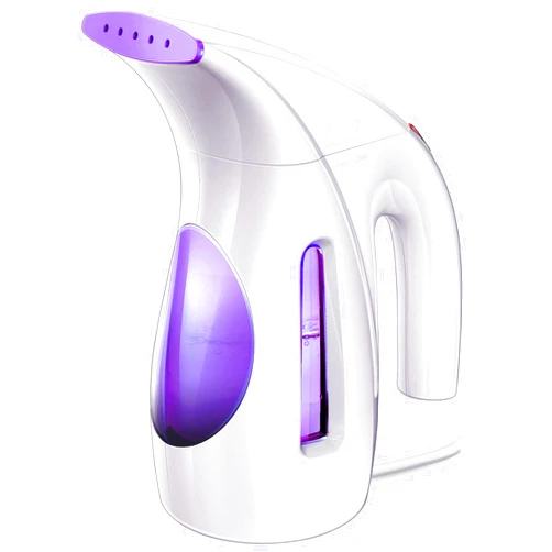 HiLIFE Steamer for Clothes, Portable Handheld Design, 240ml Big Capacity, 700W, Strong Penetrating Steam, Removes Wrinkle, for Home, Office and Travel(ONLY FOR 120V) (Purple)