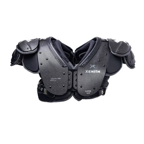 Xenith Pro Varsity Football Shoulder Pads - Skill, Lineman, All Purpose - Customizable, High Impact Foam Padding - Low Profile Design & Versatile Fit - Adult Protective Gear