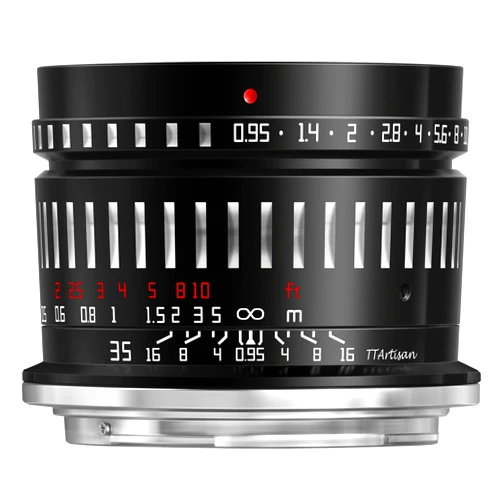 TTARTISAN TT Artisan 35mm F1.4 APS-C Wide Angle Lens with Sony E Mount Black