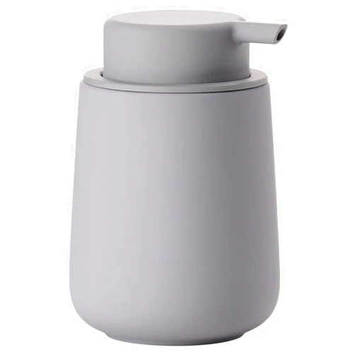 ZONE DENMARK Nova Soap Dispenser - A Fusion of Sleek Design and Durable Material - Elevate Your Bathroom with Sophistication and Practical Elegance. A Stylish and Functional Bathroom Accessory