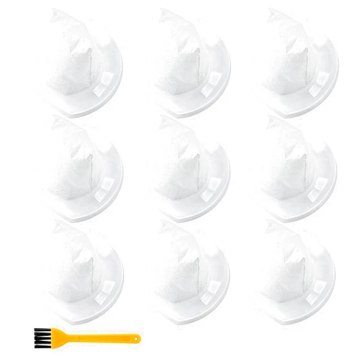LUXRILIX VF110 Replacement Filter for Black & Decker Dustbuster Cordless Handheld Vacuum CHV1410L CHV9610 CHV1210 CHV1510 CHV1410 CHV1410B BDH2000L,(9 Pack) Dustbuster Filter VF110