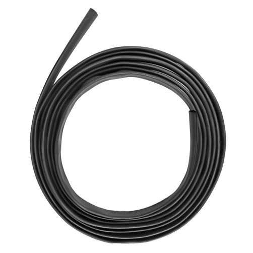 XHF UL Listed 3/4 Inch 10Ft 3:1 Waterproof Heat Shrink Tubing Roll Marine Grade Adhesive Lined Heat Shrink Tube, Insulation Sealing Oil-Proof Wear-Resistant Black